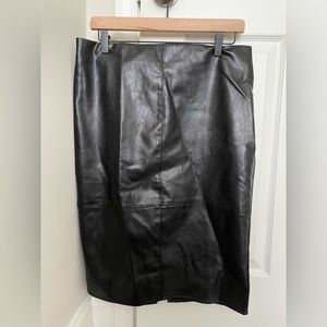 Faux Leather Lulu’s Pencil Skirt